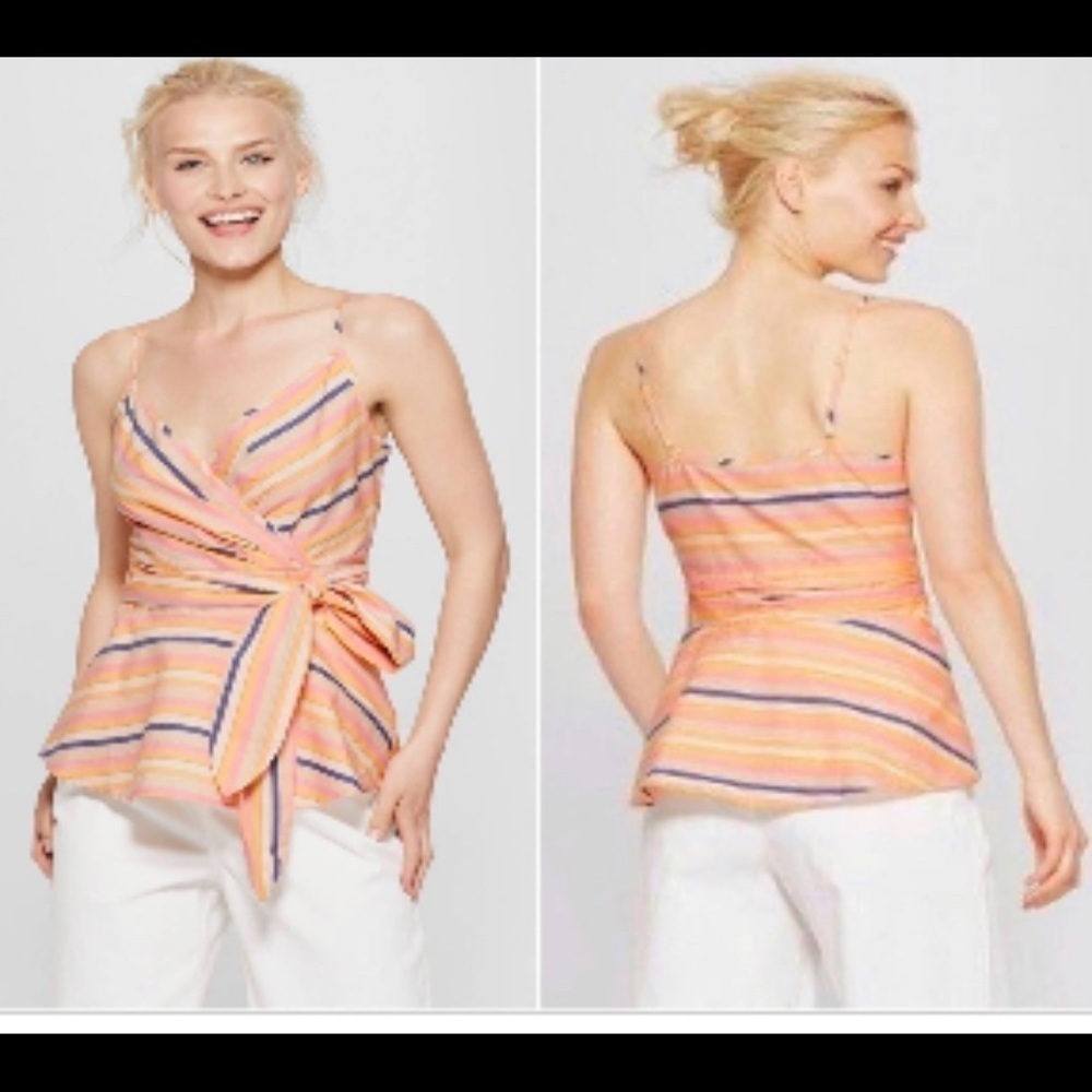 Target A New Day Wrap Tank Top Size Small